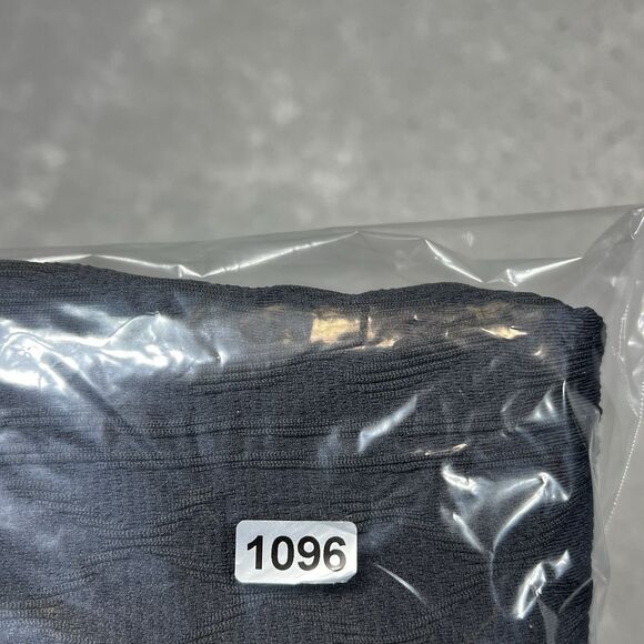 Lululemon Rest Less Pullover Hoodie Shirt Womens Size 8 Black Textured Stretch - Picture 9 of 9